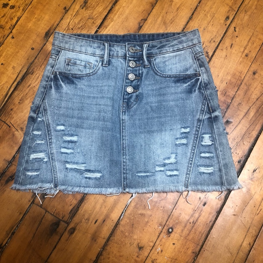 Vervet jean skirt, XS